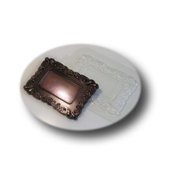 Форма пластик для шоколада Рамка Весенний узор