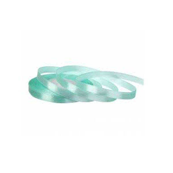 Лента атласная "Мятная" 1,2см х 20 м