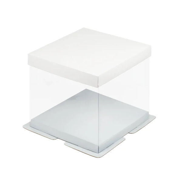Коробка торт белая ПРЕМИУМ 40*40*33см