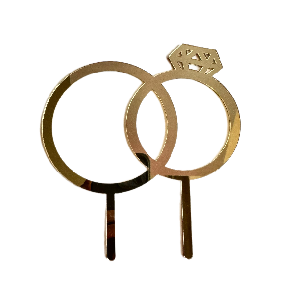 Топпер КОЛЬЦА (золото) рза167