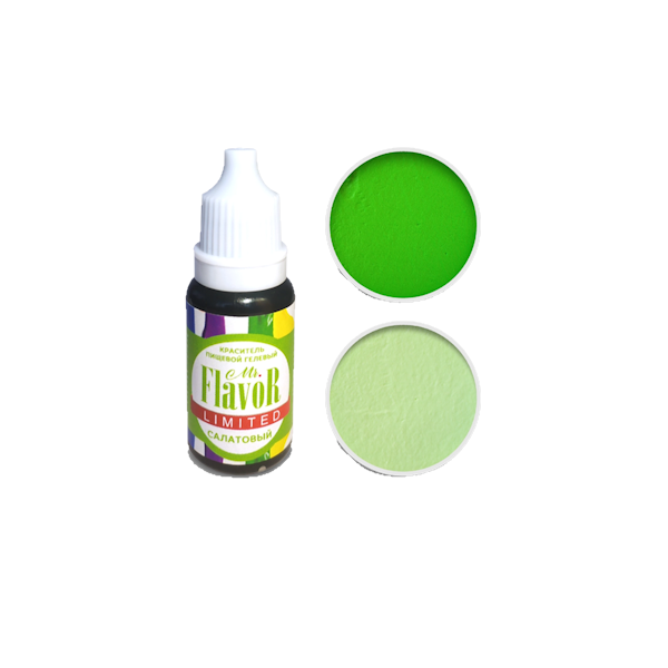 Гелевый краситель Mr Flavor Салатовый 10 мл