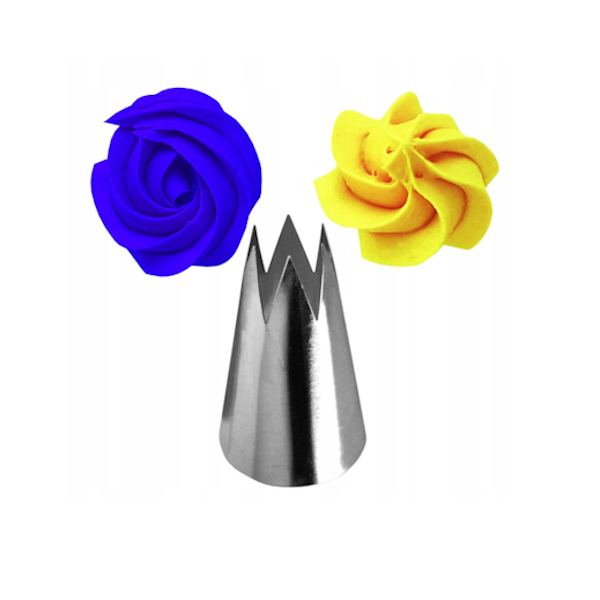 Насадка открытая звезда 6 лучей 12 мм