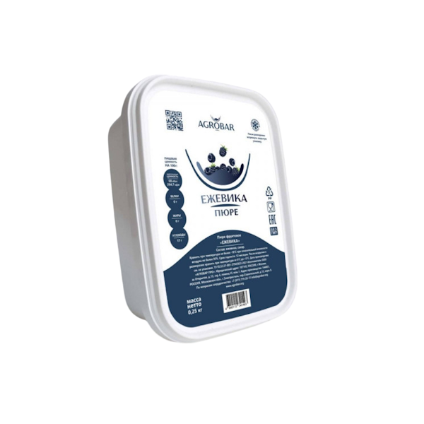 Пюре замороженное Ежевика Агробар 250 гр