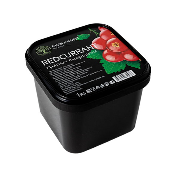 Пюре замороженное Красная смородина Fresh Harvest 1 кг