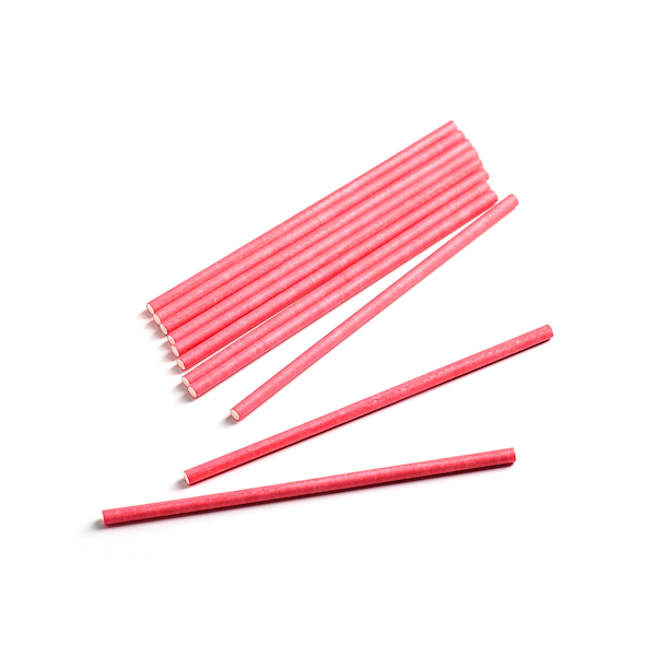 Палочки для кейкпопс Розовые 10см (100шт)