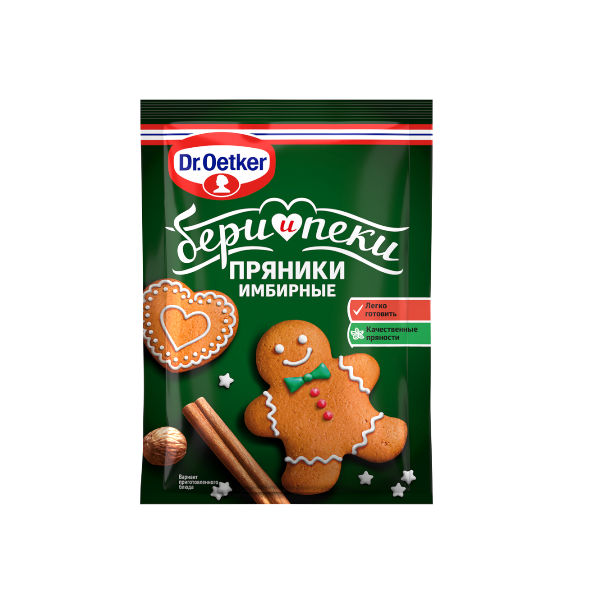 Смесь Имбирные пряники Dr Bakers 12г