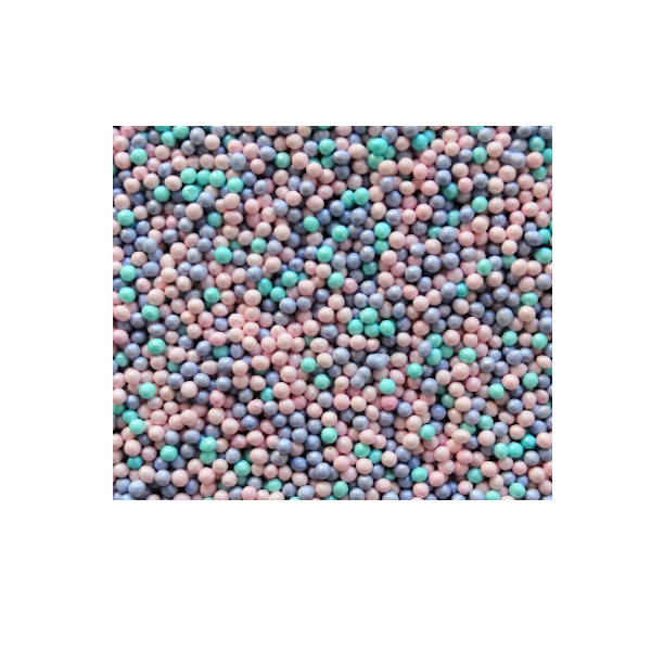 Посыпка Шарики мелкие Голубо-лилово-розовые, 50 гр