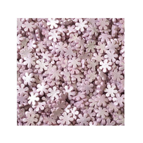 Посыпка "Снежинки сиреневые" 50 гр.