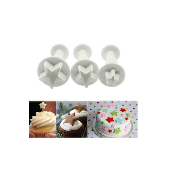 Набор плунжеров Звёздочка 3 шт