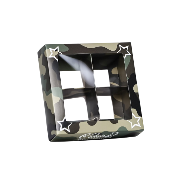 Коробка 4 конфеты Камуфляж