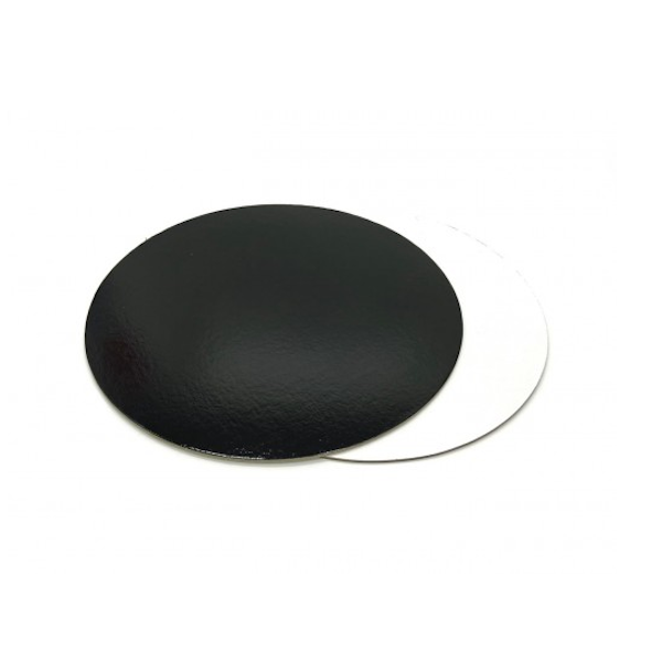 Подложка двухсторонняя ЧЁРНО/БЕЛАЯ 24см (2,5мм)