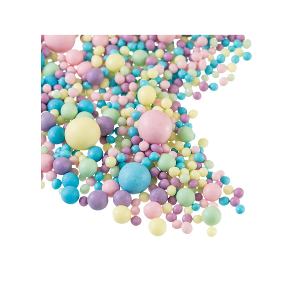 Посыпка "Матовая Голубая жёлтая розовая изумруд" 50 гр