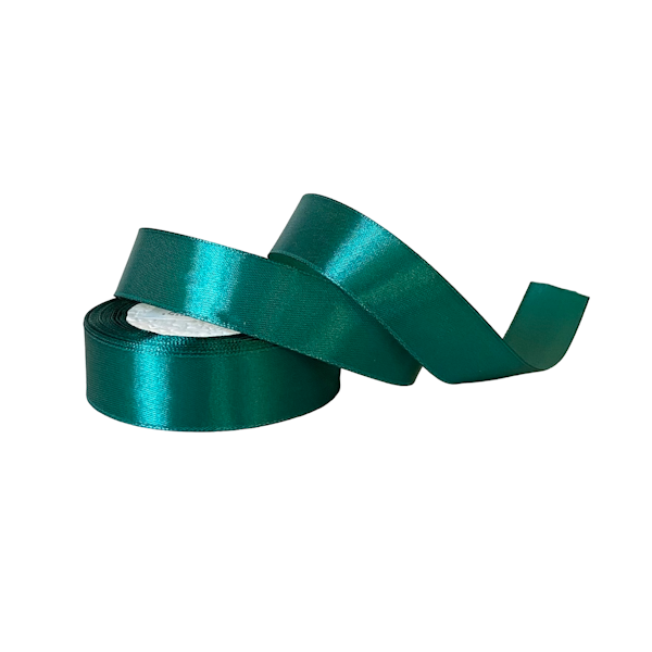 Лента атласная "Изумрудная" 2см х 20 м