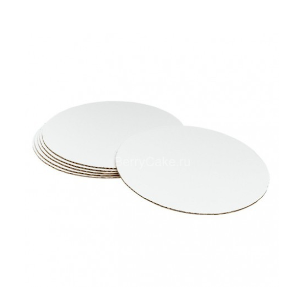 Подложка Белая Икс Лайн 18см (2,5мм) 10шт