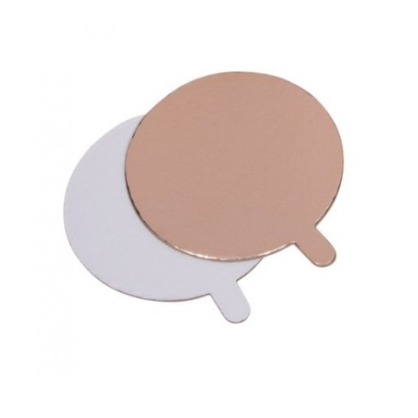 Сольерка Золото/белая с ручкой 10см