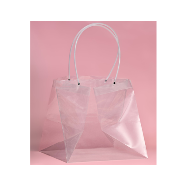 Пакет подарочный прозрачный 31х30х31 см