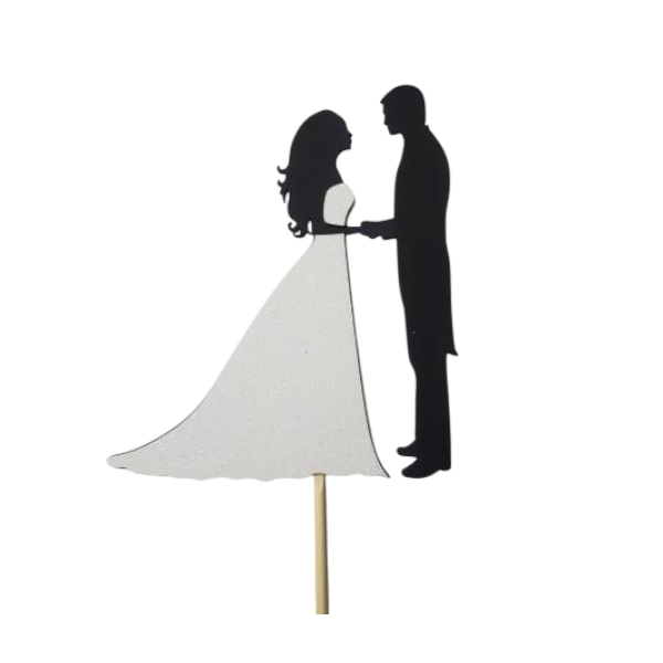 Топпер Свадебная пара (875/2)