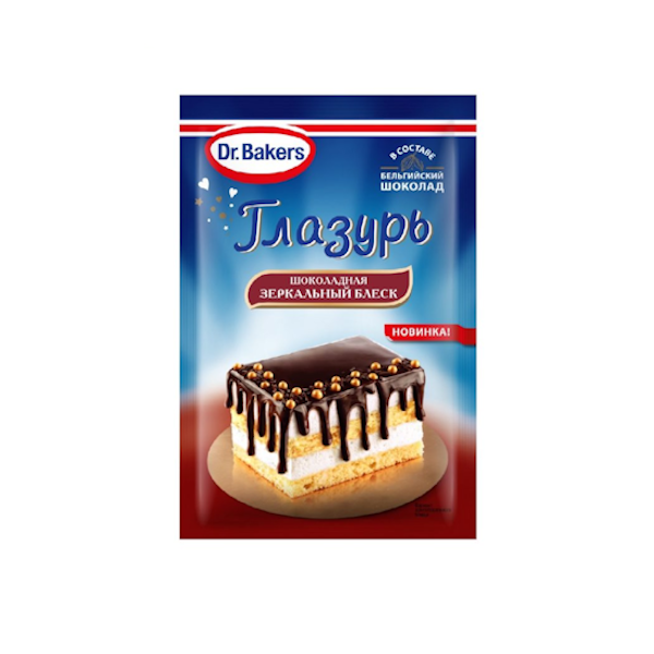 Глазурь шоколадная Dr Bakers 100 гр