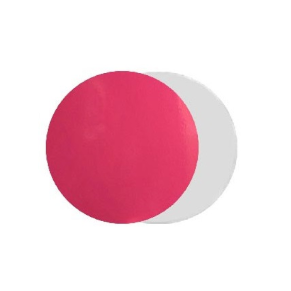 Подложка двухсторонняя КРАСНО/СЕРЕБРЯНАЯ 26см