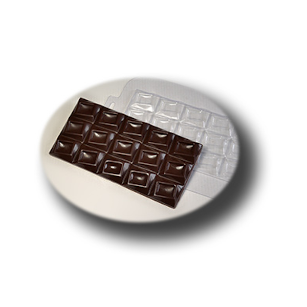 Форма пластик для шоко плитки ЛЮКС