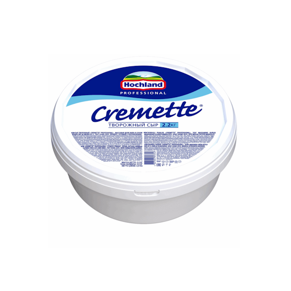 Сыр творожный Хохланд Креметте 2.2 кг