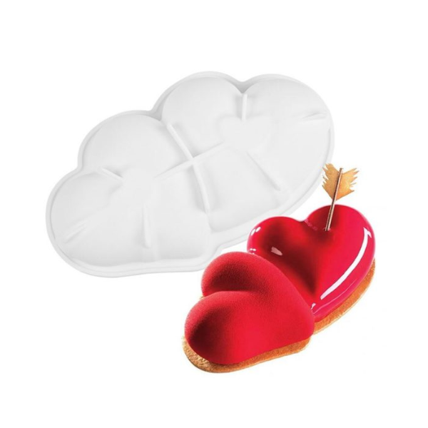 Форма силиконовая Влюбленные сердца