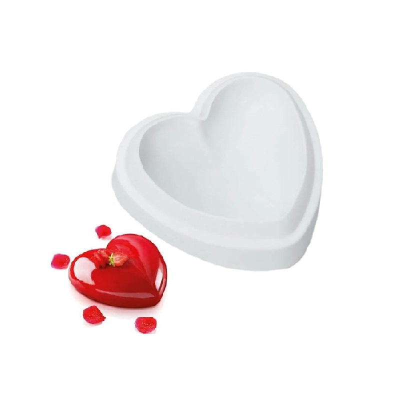 Форма силикон Сердце малое (600мл) 13,5*13,6*5см