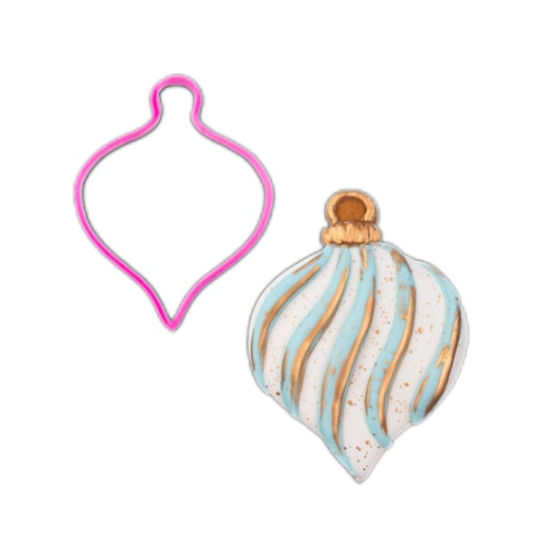 Вырубка пластиковая "Ёлочная игрушка" 9см