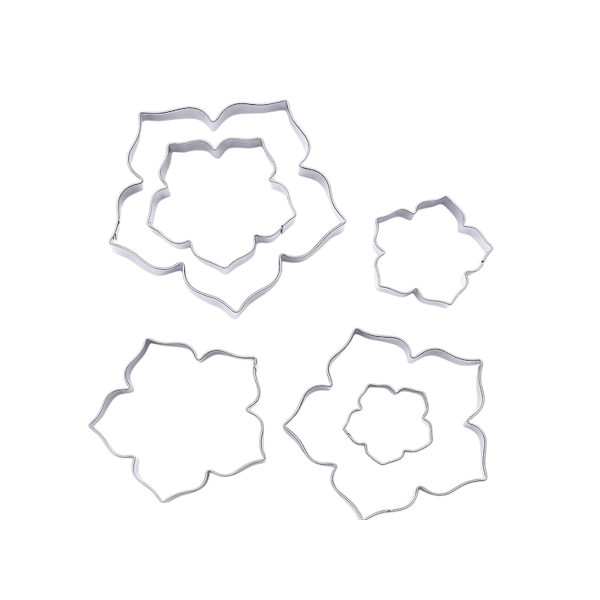 Набор металл вырубок Петунья 6шт