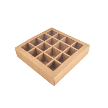 Коробка 16 конфет КРАФТ