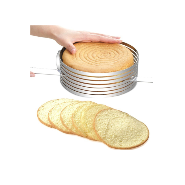 Форма для нарезки коржей с регулировкой 24-30см