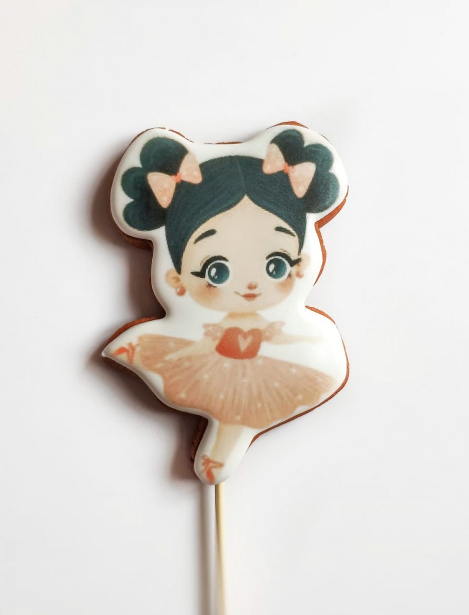 Пряник Балеринка (брюнетка)