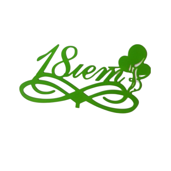 Топпер "18 лет"