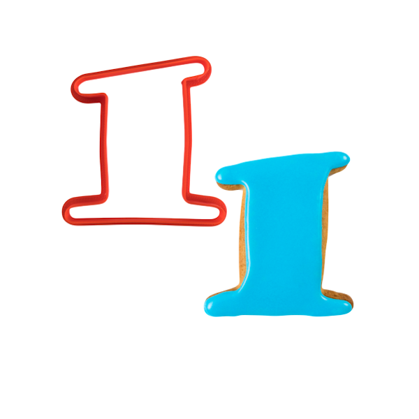 Вырубка пластиковая Цифра 1 (8 см)