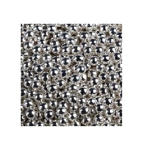 Шарики сахарные Серебро 6 мм, 50 гр