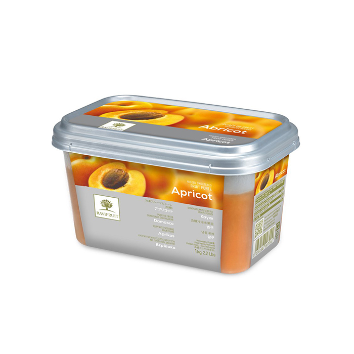 Пюре замороженное Абрикос Ravifruit, 1кг