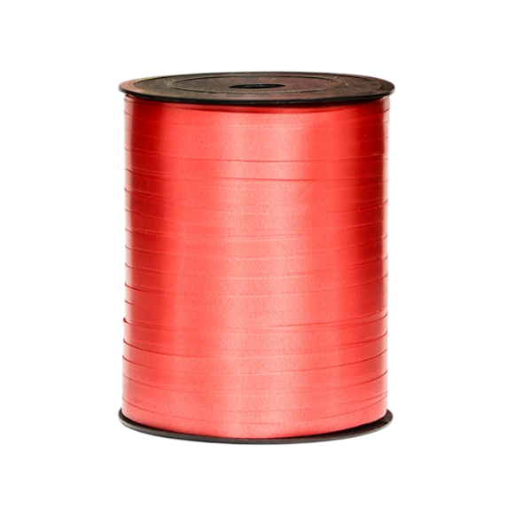 Лента упаковочная Красная 5мм х 225м (катушка)