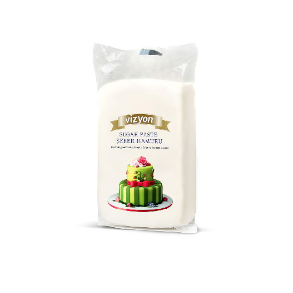 Сахарная мастика Polen Vizyon белая 1кг