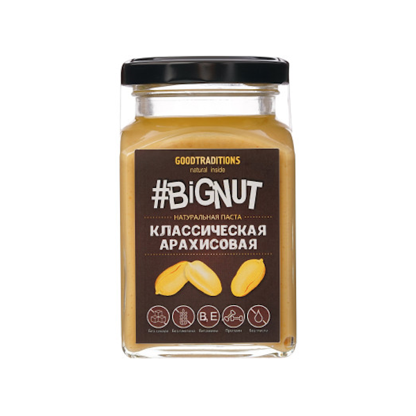 Арахисовая паста "Классическая" ДТ 240 гр