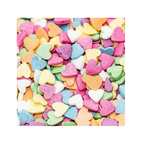 Посыпка "Сердечки разноцветные", 50гр