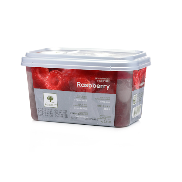 Пюре замороженное Малина Ravifruit, 1кг