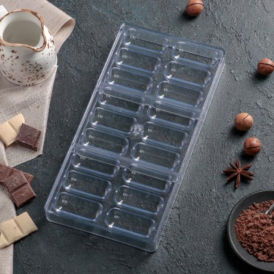 Форма поликарбонат для конфет Батончики