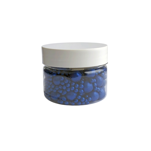 Сахарные жемчужины Синие 100 гр (банка)