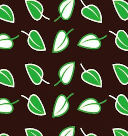 Шоко-трансфер Листья 20*30 см 1 шт