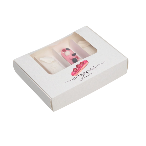 Коробка 4 эклера Сладкая жизнь