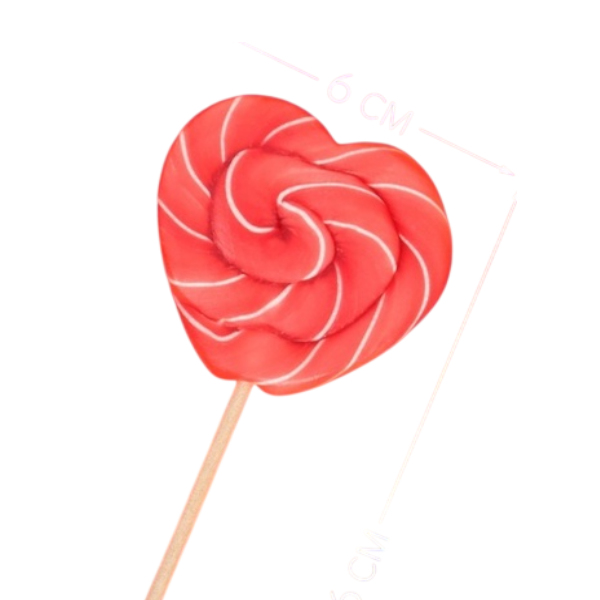 Карамель на палочке Сердце