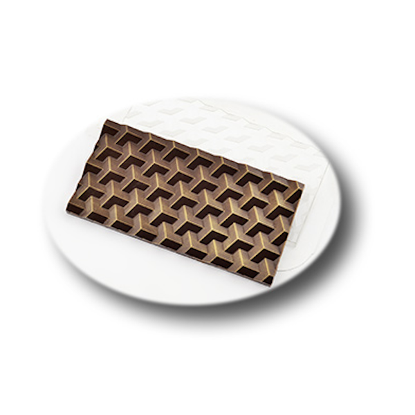 Форма пластик для шоко плитки Кубики ЭКСТРА