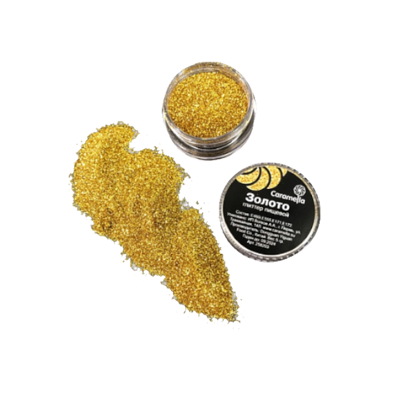 Глиттер Золотой 5 гр Caramella
