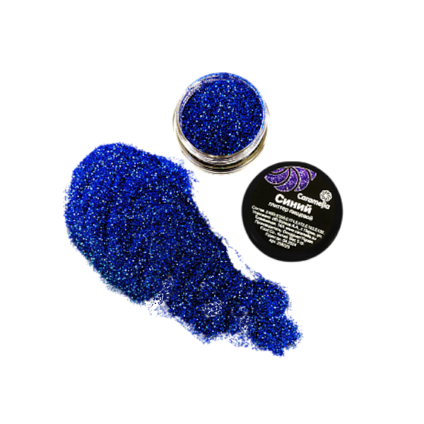Глиттер Синий 5гр Caramella