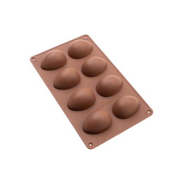 Форма силикон Пасхальное яйцо 8шт